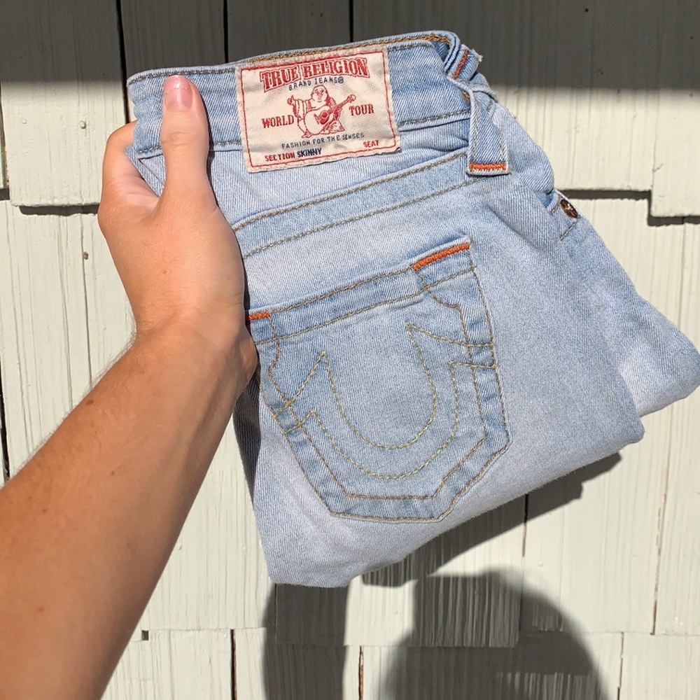 True religion blue jeans